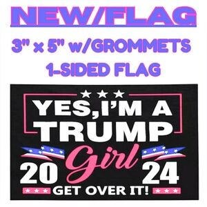 🔥🇺🇸NEW/FLAG-5" ft x 3" ft.  w/GROMMETS🇺🇸